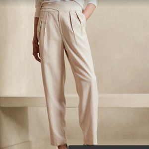 Banana Republic | NWT HERRINGBONE LINEN-COTTON SEAFARER PANT